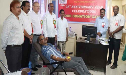 Blood donation camp held