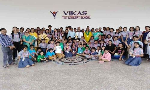 Vikas School students bag prizes