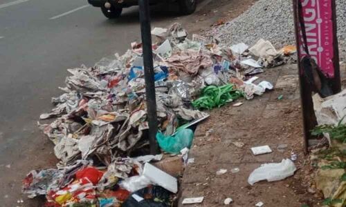 Growing piles of Garbage