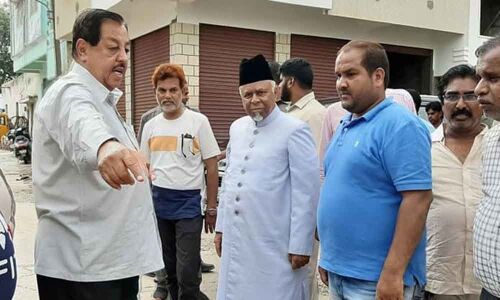 TS MLAs, HMWSSB staff conduct paidaldaura