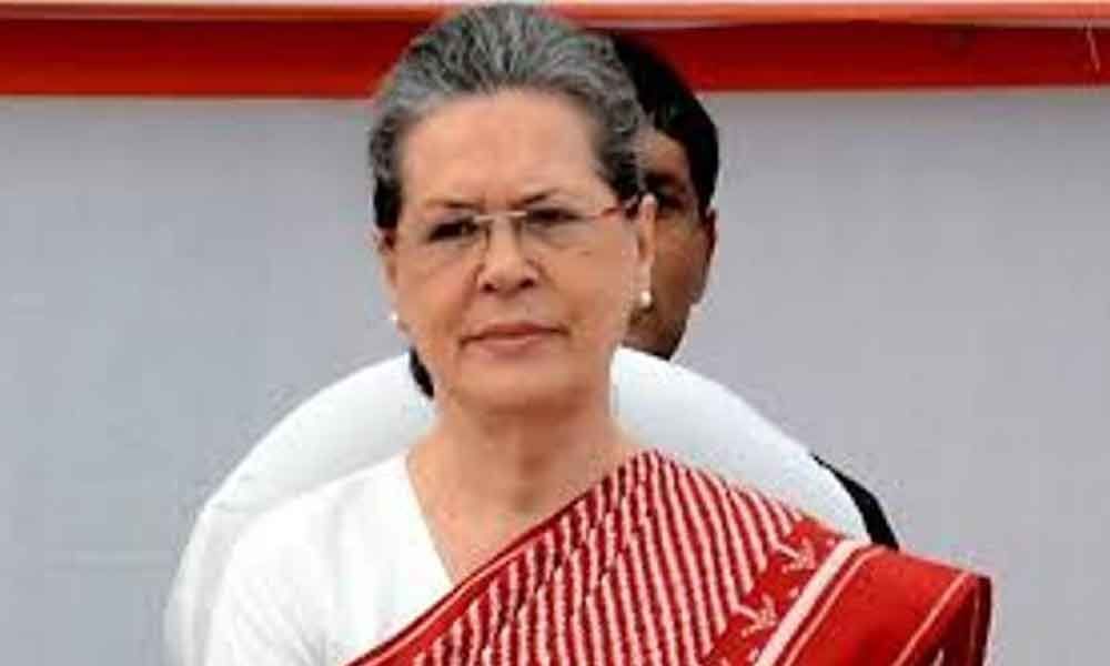 Democracy in peril, govt misusing mandate: Sonia Gandhi