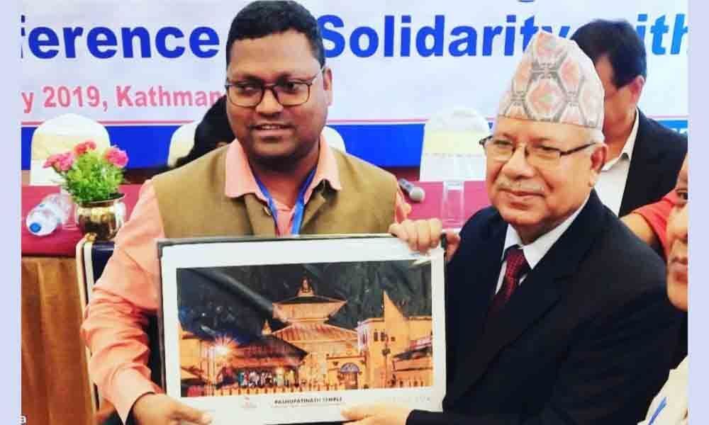 Warangal: Khadri takes part in Kathmandu meet