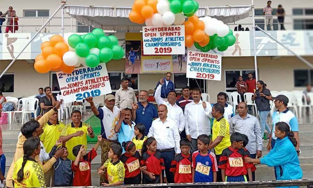 2nd Hyderabad Open Sprints and Jumps Athletics Championships witness stiff competition