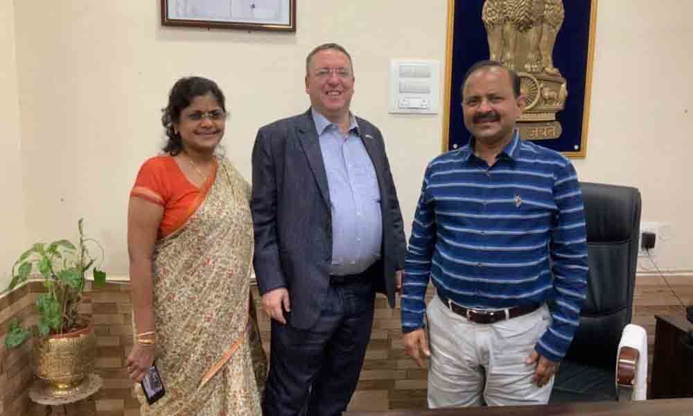 British Deputy High Commissioner visits Vizianagaram
