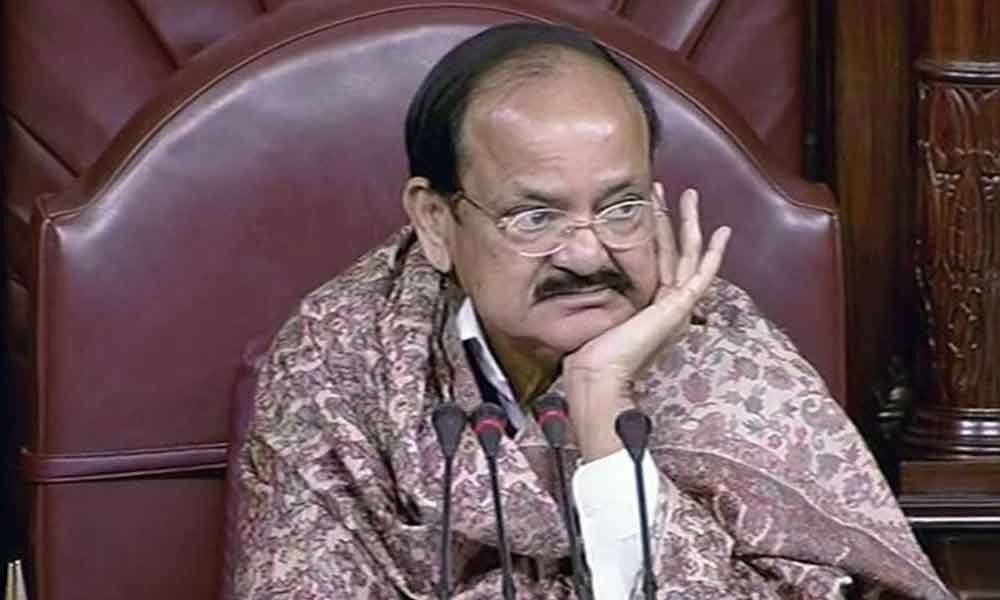 Opposition voice smothered in Parliament : Naidu dismisses charge