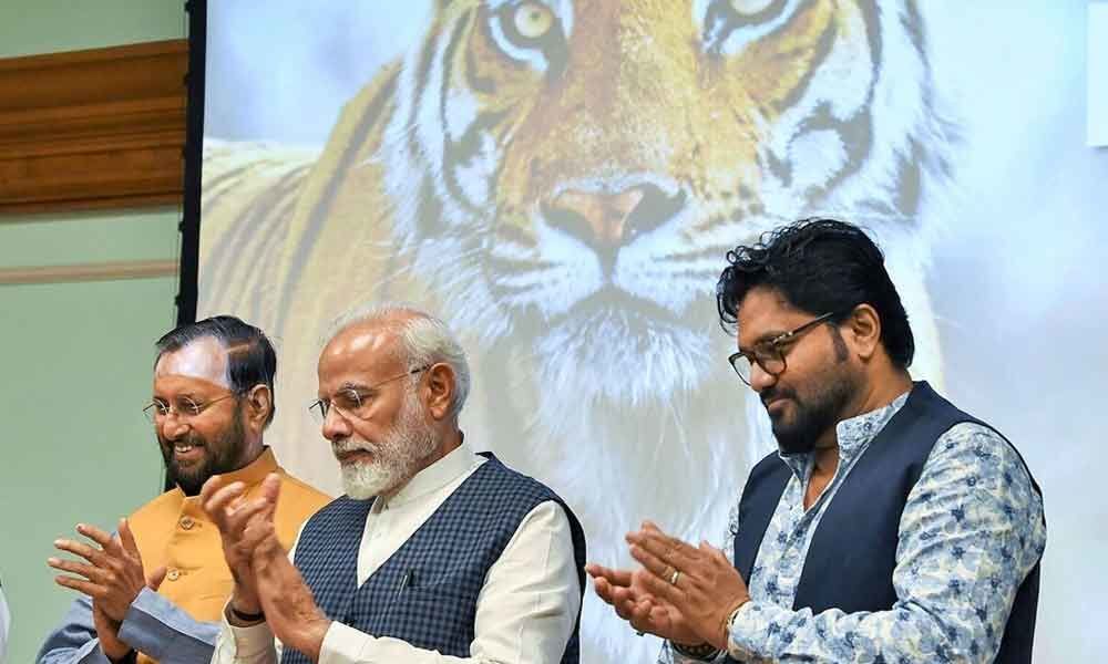 PM Modi cheers tiger census