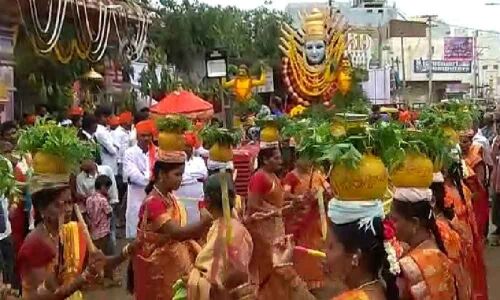 Bonalu fest celebrated with religious fervour