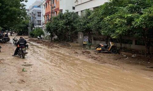 Road state worsens, turns slushy