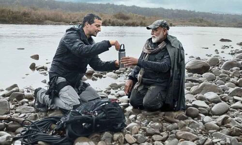 Man vs Wild with PM Modi
