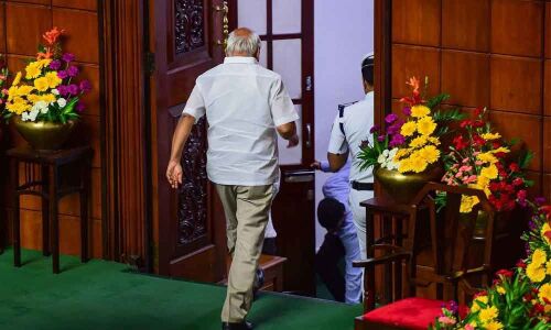 Yedi wins trust vote in Karnataka Assembly