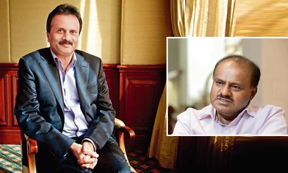 IT department harassed CCD Owner: HD Kumaraswamy