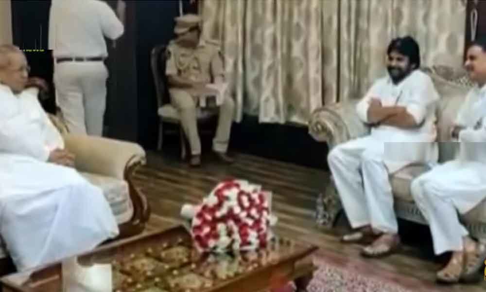 Pawan Kalyan meets AP Governor