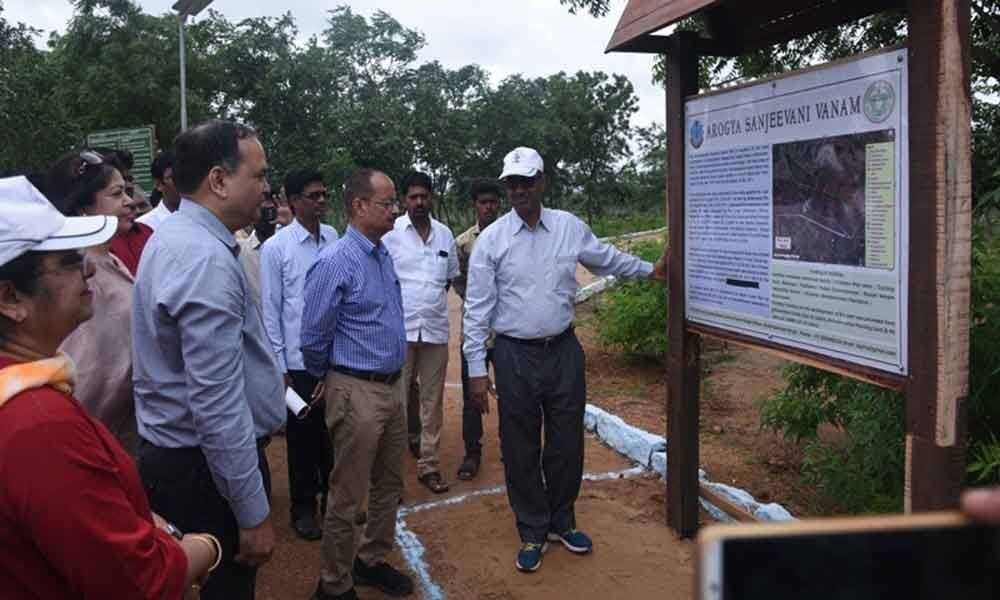 Arogya Sanjeevani Park inaugurated