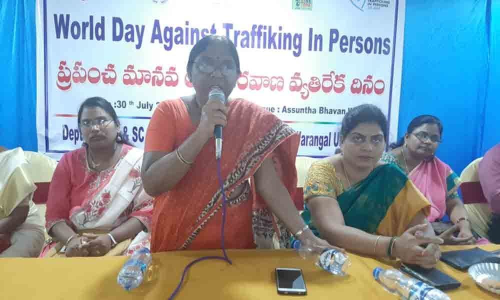 Warangal: Call for concerted effort to stop human trafficking