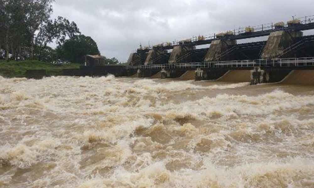 Excess water released from 5 Maha dams