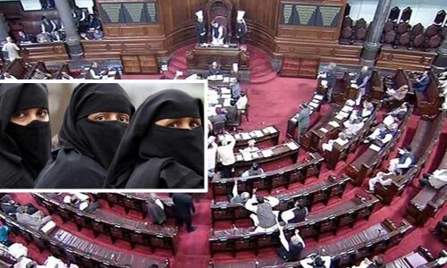 Bill criminalising instant triple talaq passed in Parliament
