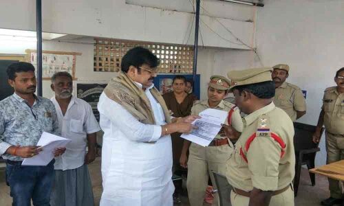 Varla Ramaiah complains over social media posting