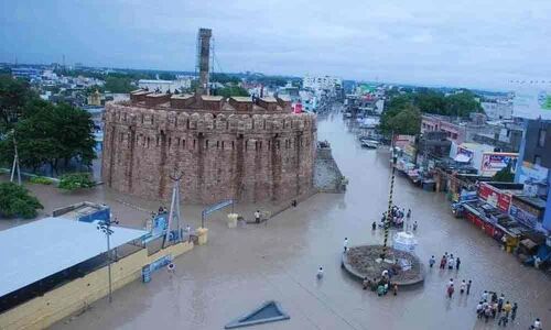 Flood safety wall is still pending in Kurnool