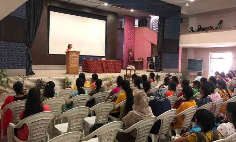 Student induction programme held at RBVRR Womens College