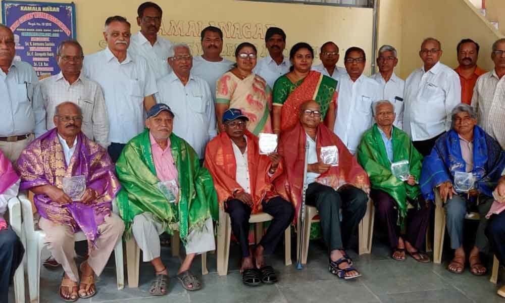 Birthdays of senior citizens celebrated