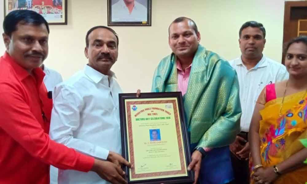 Noted pediatrician felicitated