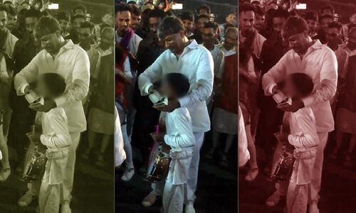 Telangana deputy speaker reacts to stuffing cash into boys mouth