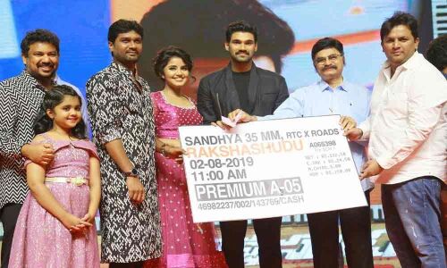 Rakshasudu, is an extraordinary thriller, says Jr Bellamkonda