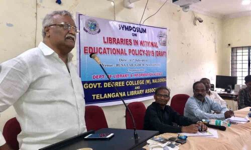 Experts discuss pros & cons of draft National Edn Policy-2019 in Nalgonda
