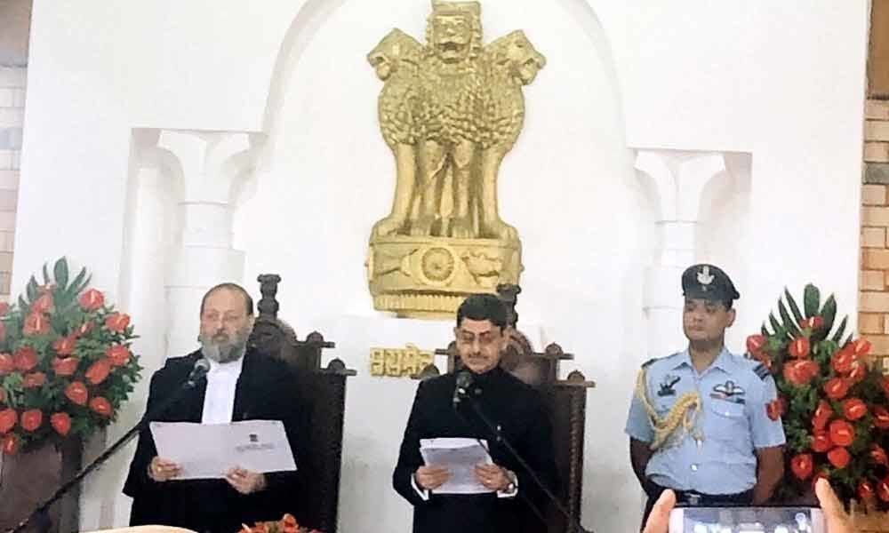 RN Ravi sworn in as Nagaland governor