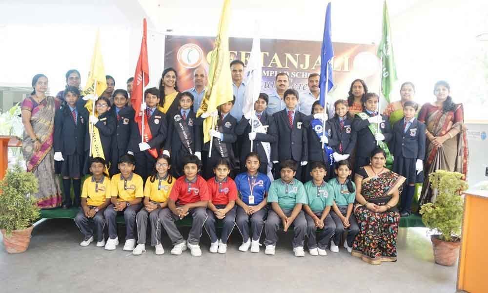 Gitanjali School holds investiture ceremony