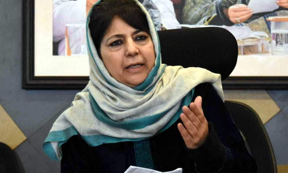 Deployment of forces suggest something big being planned in Kashmir: PDP leader Mehbooba Mufti