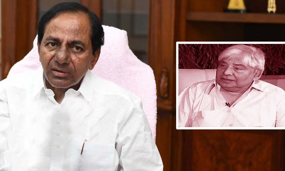 CM KCR condoles demise of film actor Devadas Kanakala