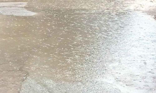 Roads resemble water bodies