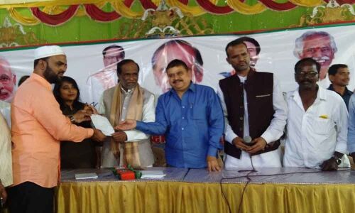 BJP leaders organise membership drive