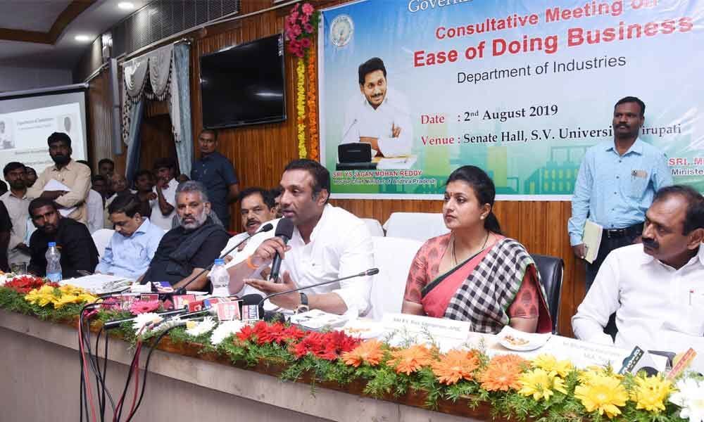 Hire locals in high-level jobs: Deputy CM Narayana Swamy