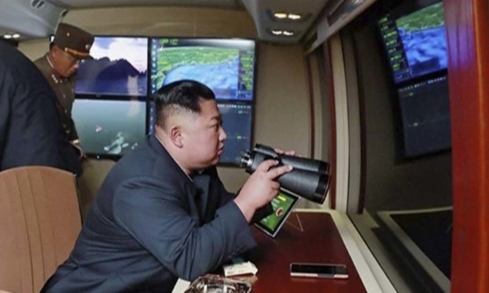 North Korea says Kim supervised latest rocket launcher test