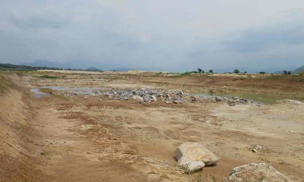 Off-shore reservoir works moving at snails pace in Srikakulam