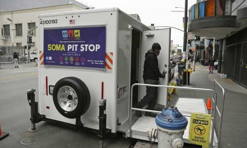 San Francisco curbs waste with public toilets, poop patrol