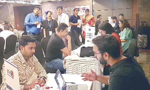 Students throng Australian education fair in Vijayawada