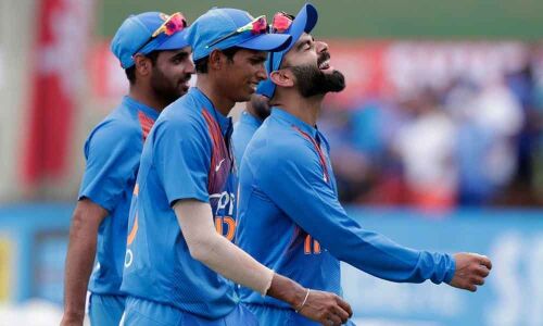 Saini stars in Indias 4-wkt win over WI