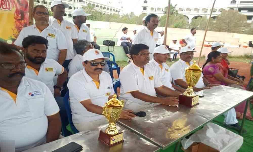 Andhra Bank conducts sports meet in Ongole