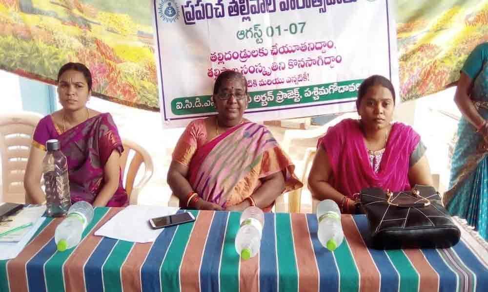 Breastfeeding essential for baby: Vijayakumari
