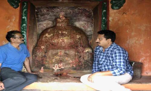 1st Century BC Buddhist cave found at Dhanamkonda hill