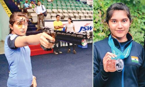 Eyes set on the target