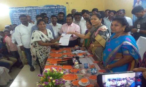 Appointment orders issued to village volunteers:  Mekathoti Sucharita