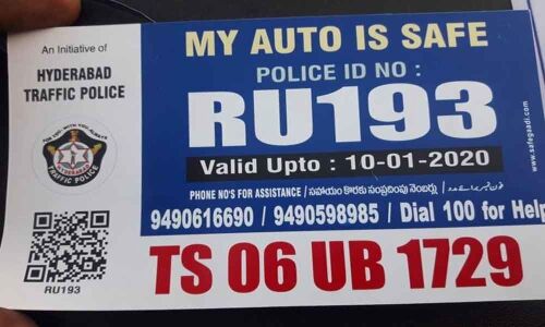 My Auto is Safe drive in Cyberabad soon