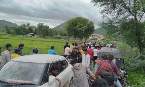 A hidden waterfall that surfaces in rainy season