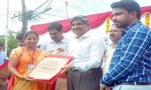 Shun plastic use: CS LV Subramanyam  to people
