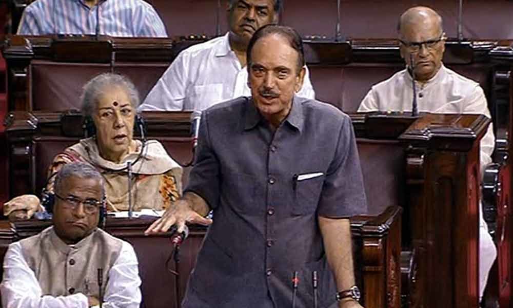 J&Ks head chopped off; identity lost: Azad on Kashmir resolution