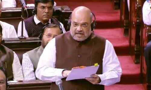 Kashmir Crisis: Government revokes Article 370, uproar in Rajya Sabha